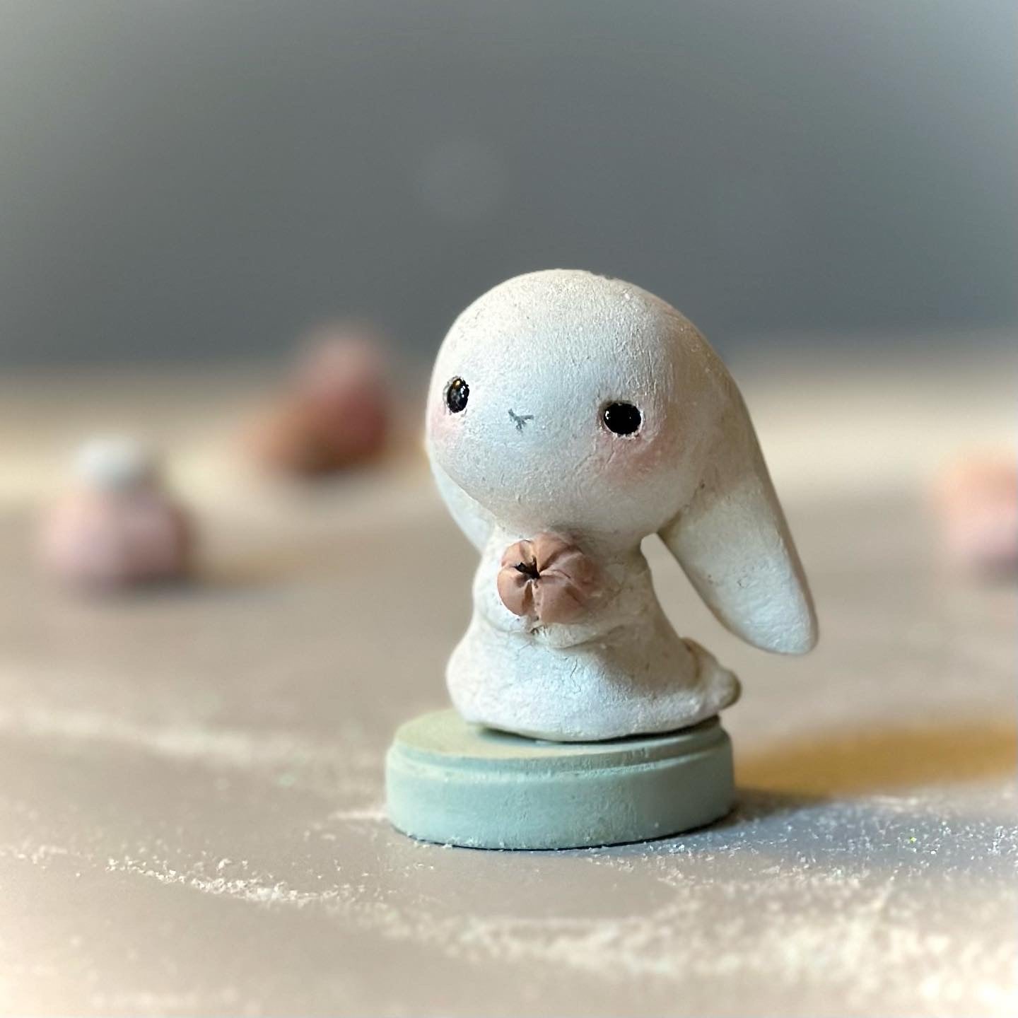 Ghost Bunny 3 inch figurine