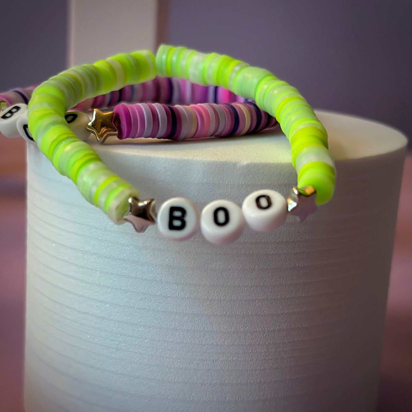 Boo Bracelets in Ectoplasm