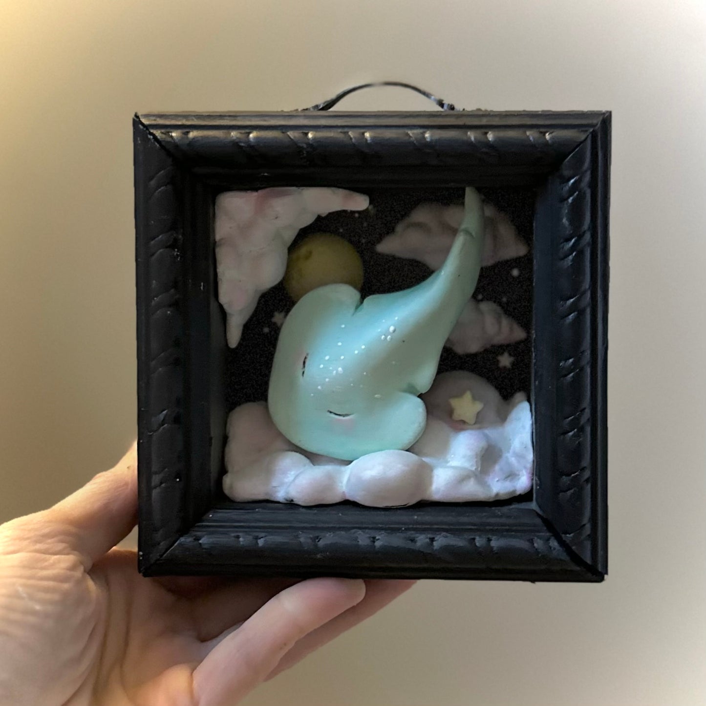 Midnight Guardian Sting Ray 5x5 inch Story Box