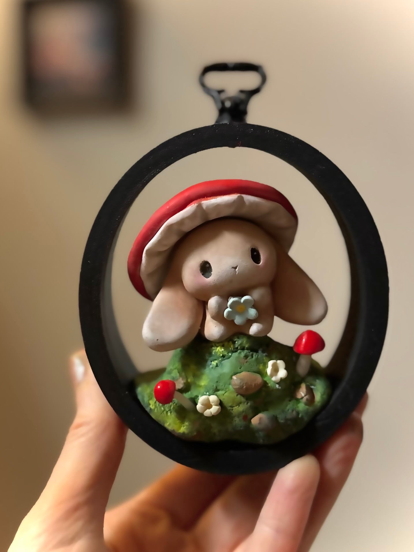 Preorder 4inch FRAMED Mushroom Mover Bunng (includes Figure)