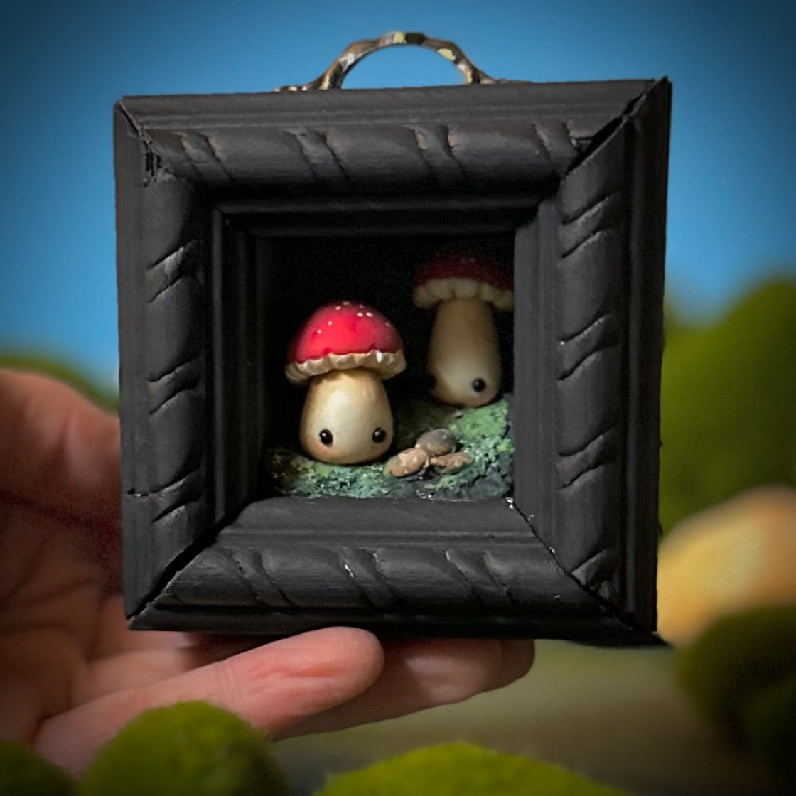 Red Cap Mini Mushies 3x3 Story Box