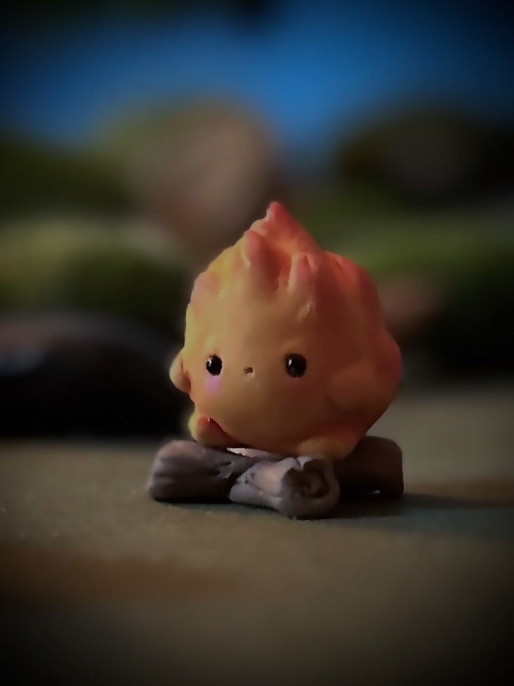 Preorder Rainbow Lil Campfire 1.5 inch figurine, art toy