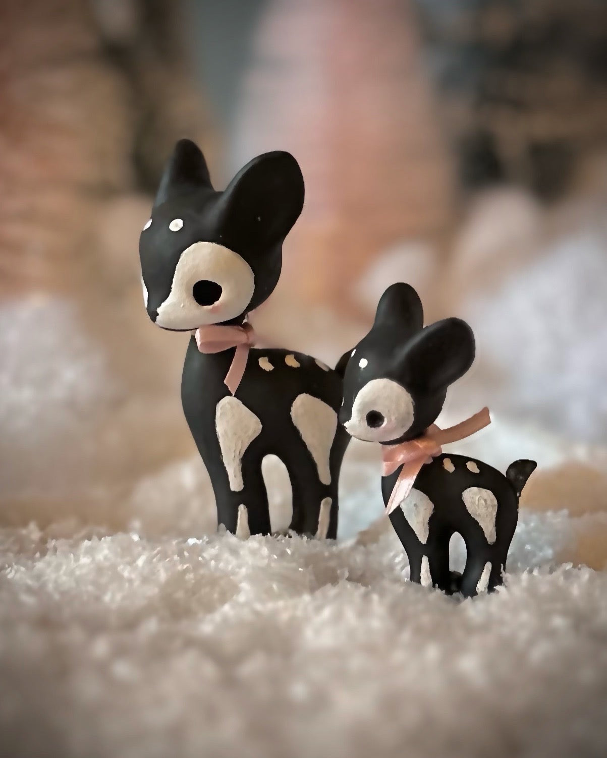 PRE ORDER Baby Skeledeer 2.5 inch figurine,art toy