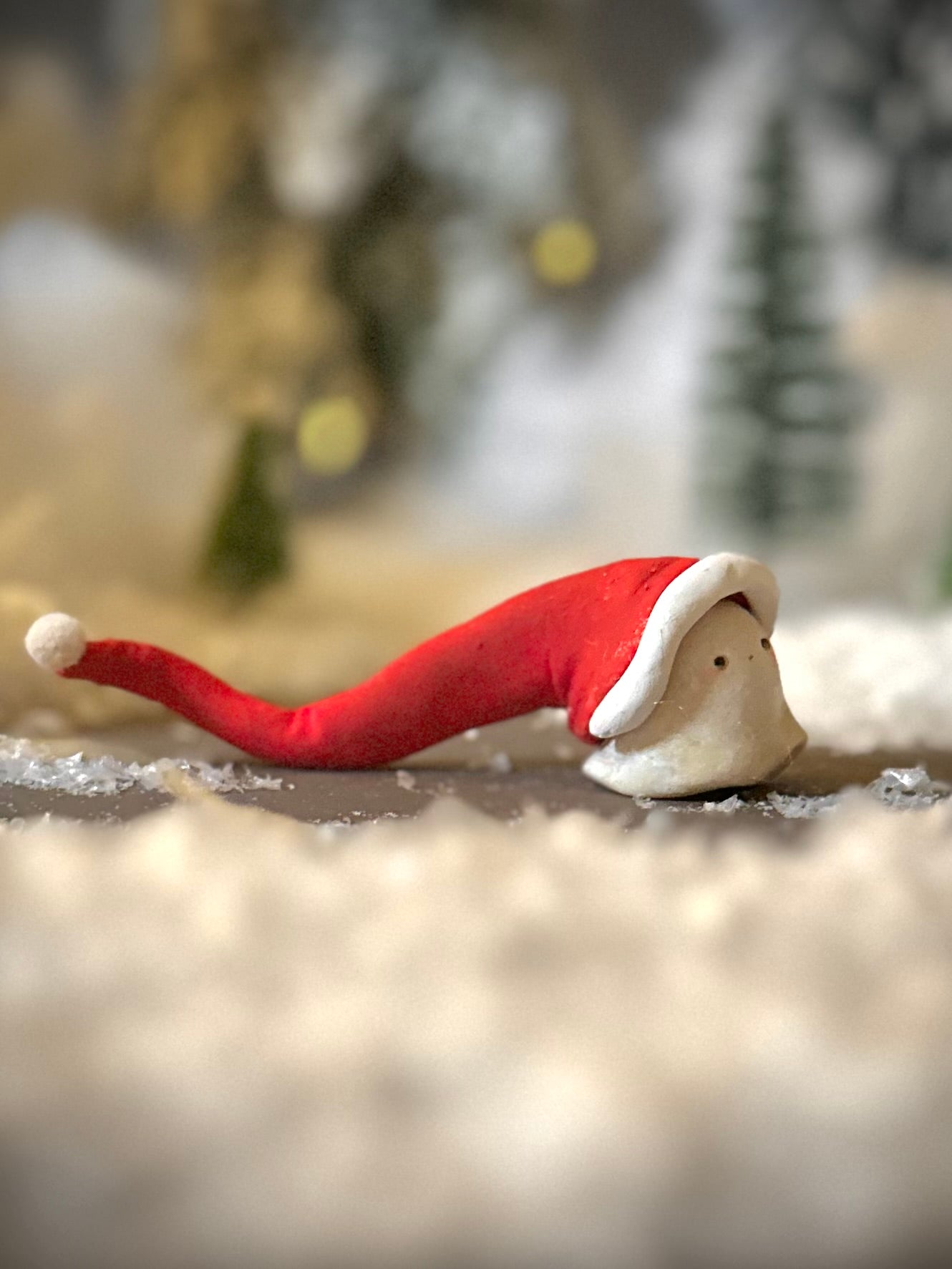 Santa Boos 1 x 2.5 inch figurine, art toy