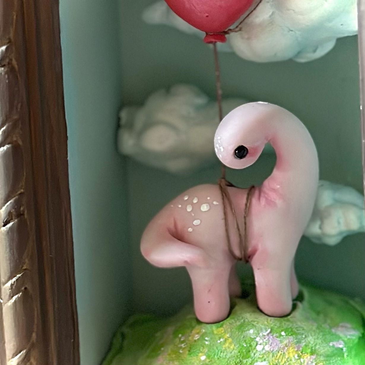 Little Bits of Love Dino 4x6 Story Box