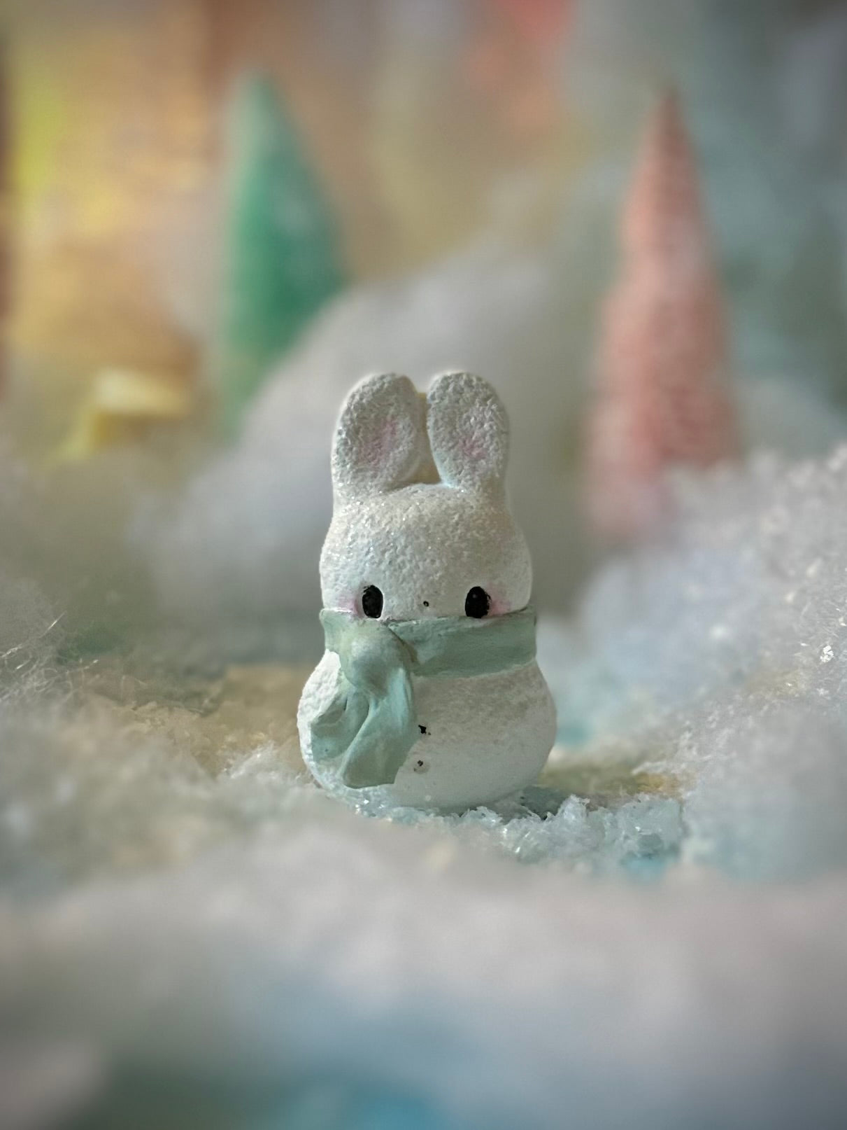 Snow Bunny 2.5 inch Figurine