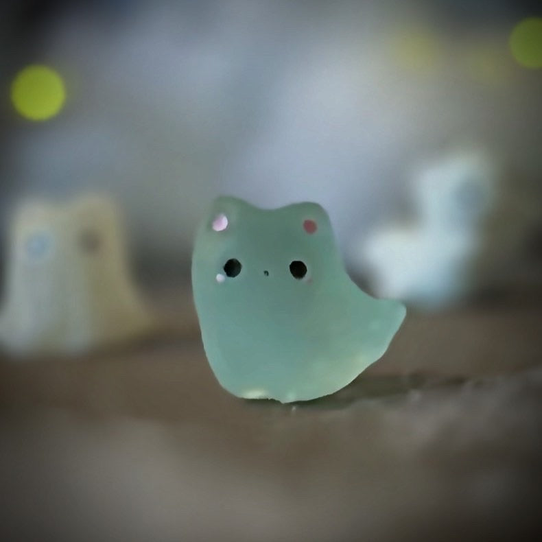 Preorder Family Set of all four Mini Ghost Kitty Blind Bag 1 inch figurine, art toy