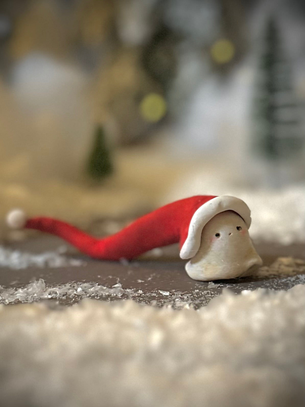 Santa Boos 1 x 2.5 inch figurine, art toy