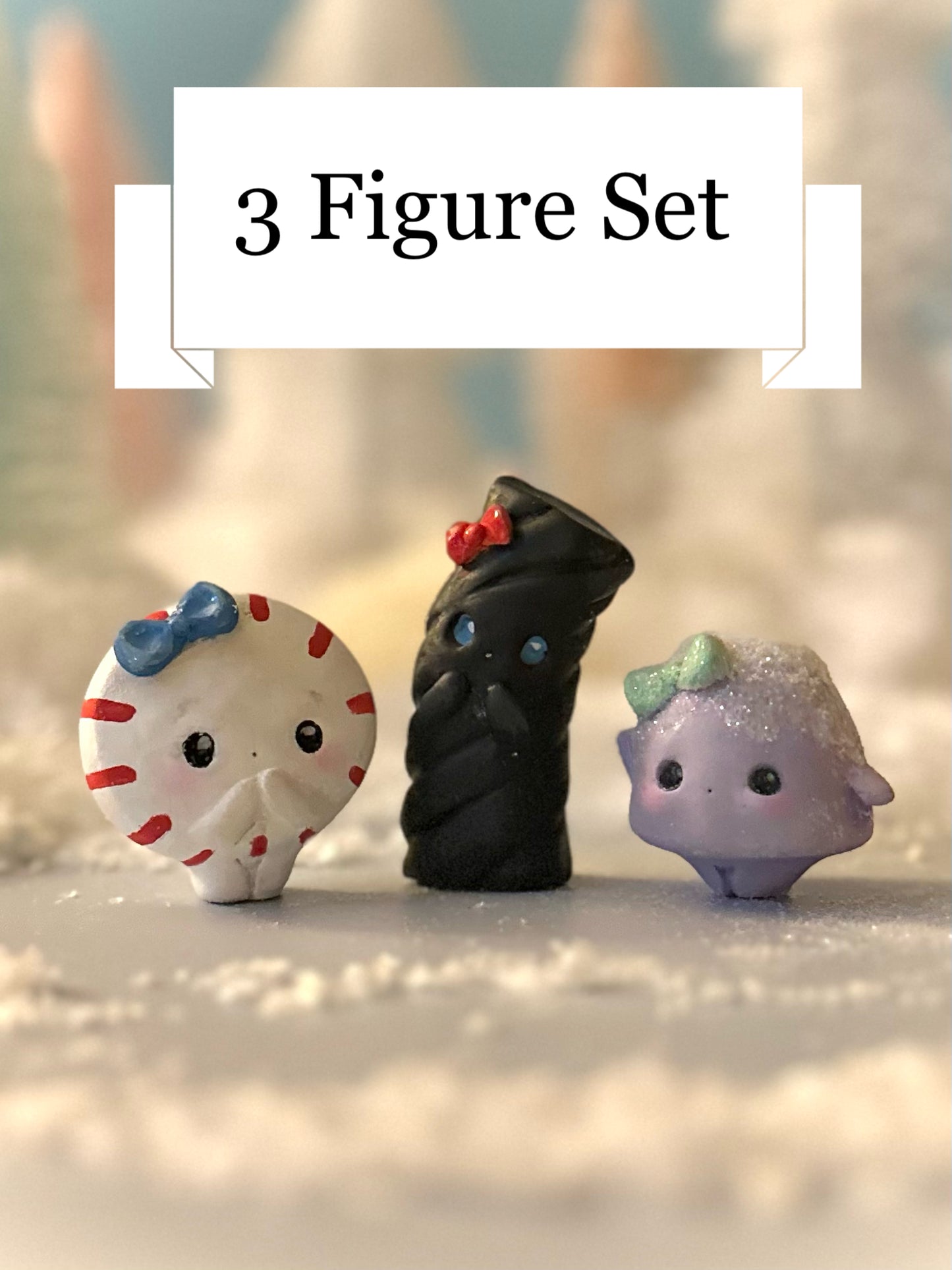PRE ORDER 3 Figure Runaway Candies Set