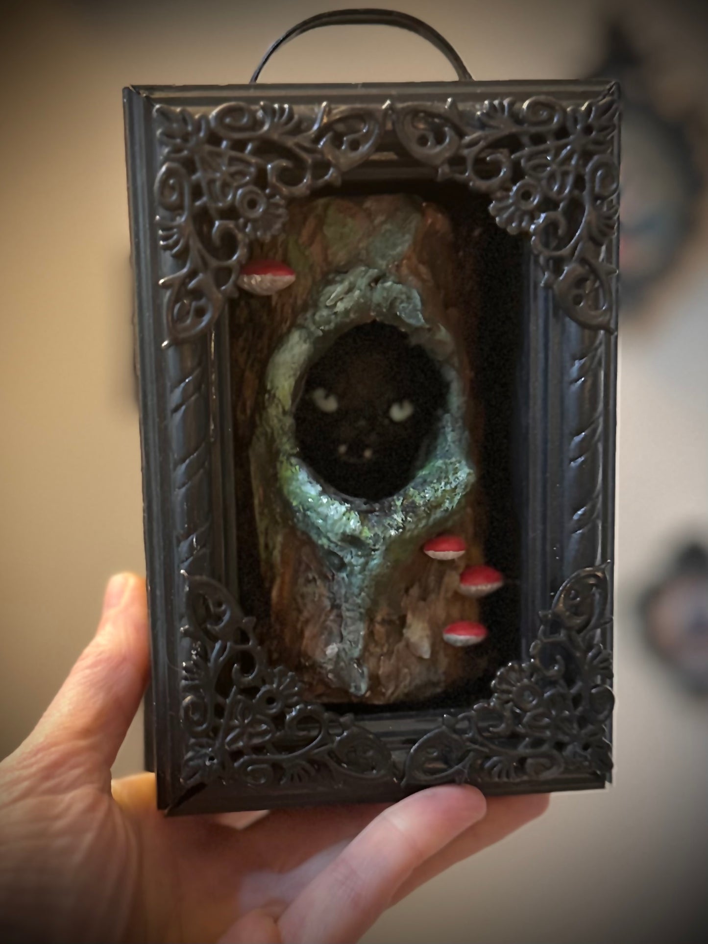 Night Watchman Bat 4x6 inch story Box