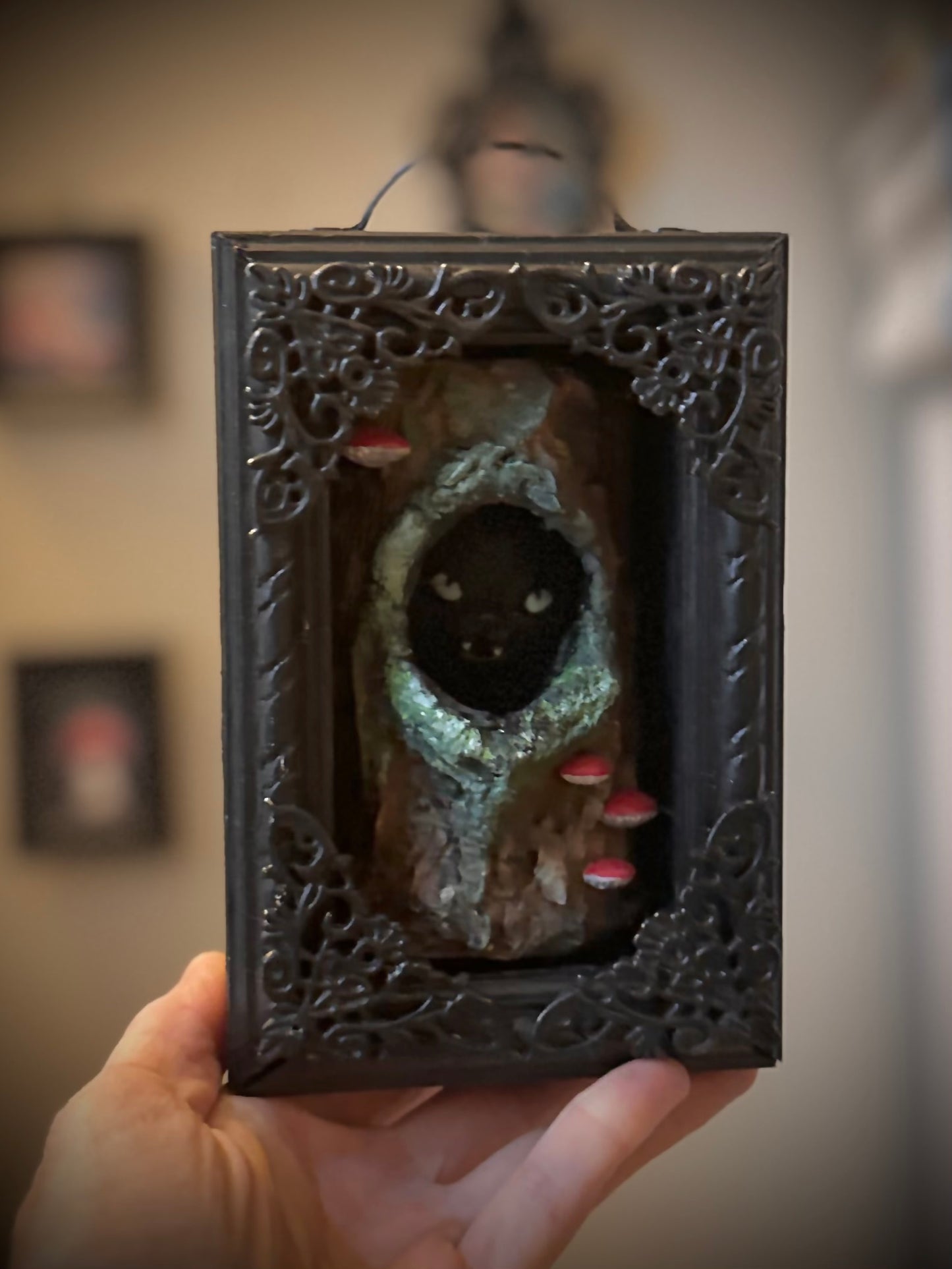Night Watchman Bat 4x6 inch story Box
