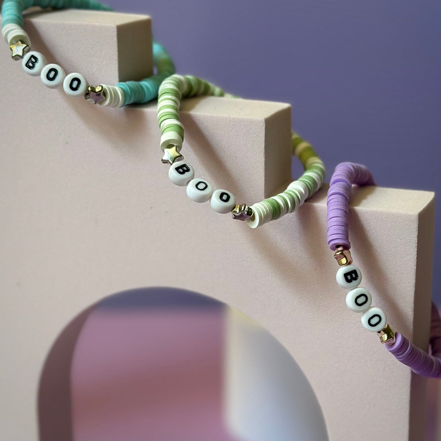Boo Bracelets in Potion Purple