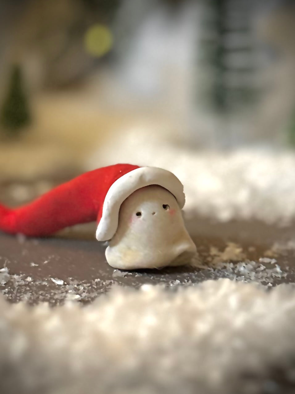 Santa Boos 1 x 2.5 inch figurine, art toy