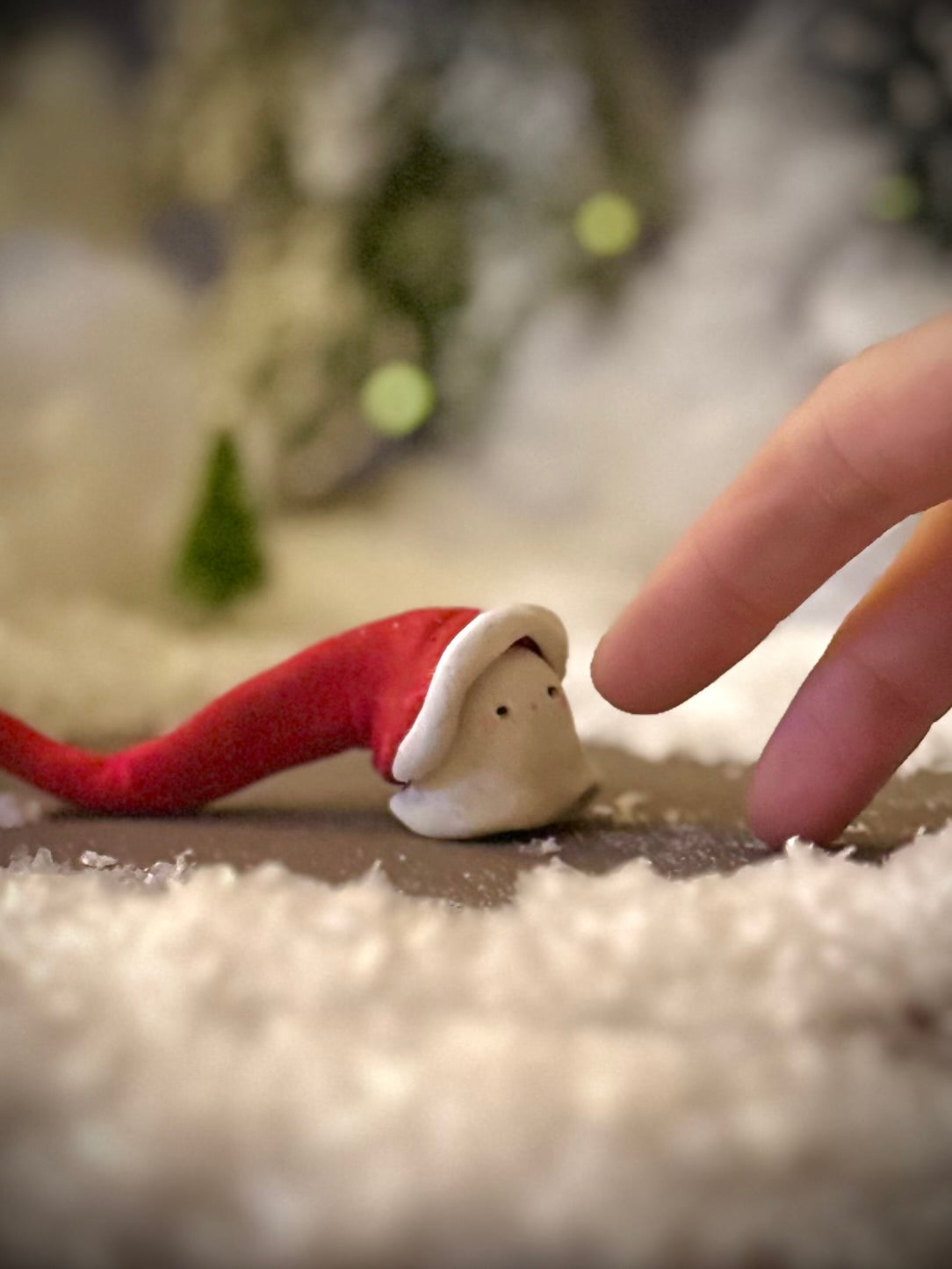 Santa Boos 1 x 2.5 inch figurine, art toy