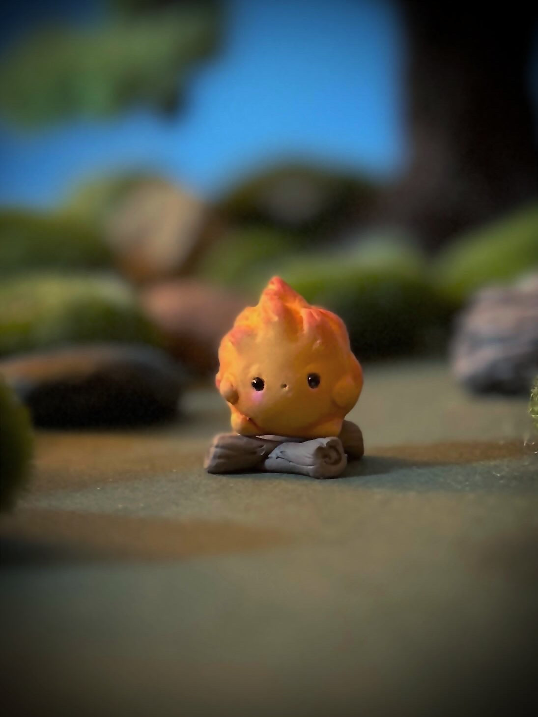 Preorder Rainbow Lil Campfire 1.5 inch figurine, art toy