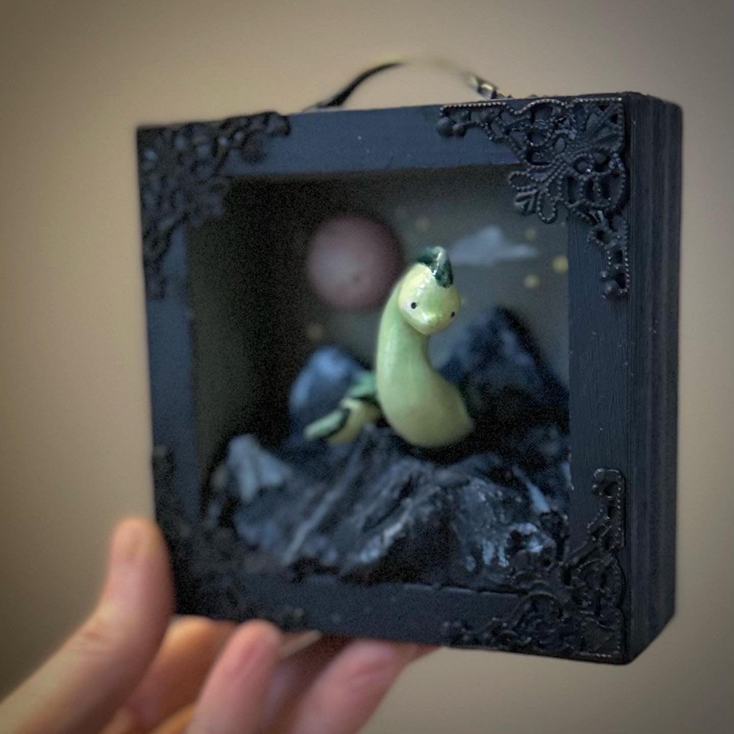 Night Watchman Basalisk 4x5 inch story Box