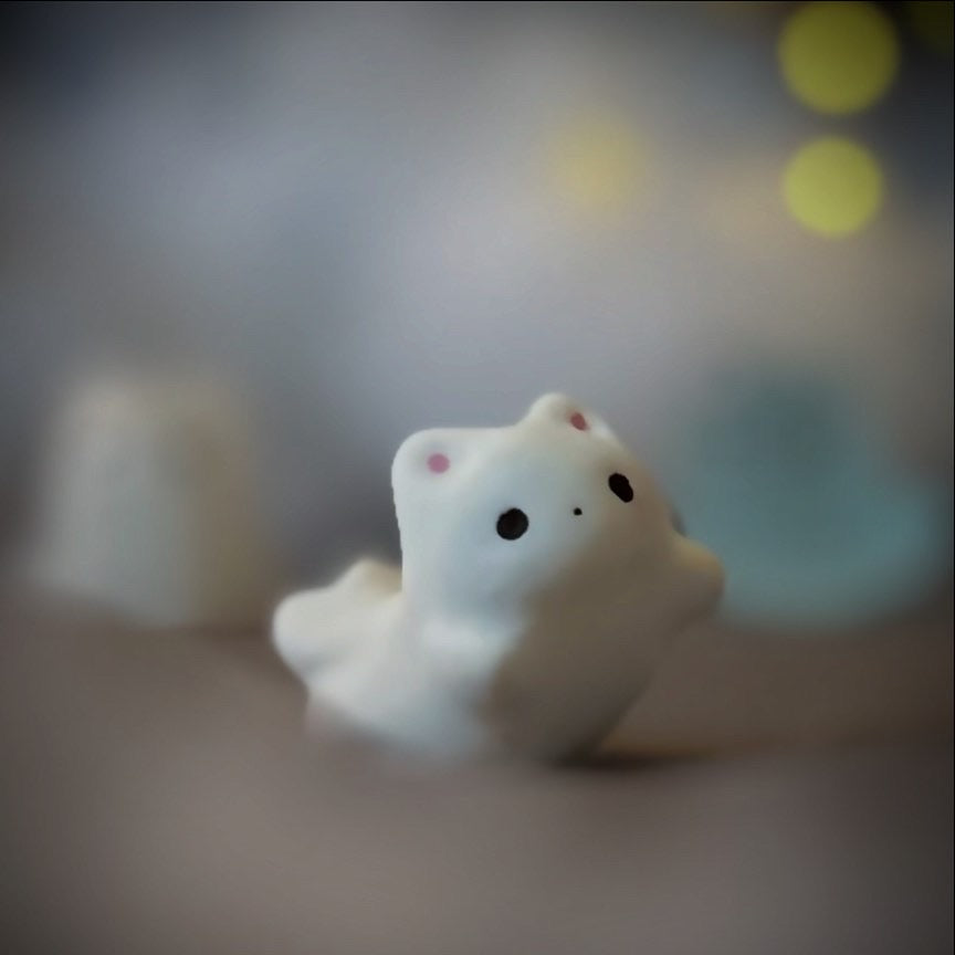 Preorder Family Set of all four Mini Ghost Kitty Blind Bag 1 inch figurine, art toy
