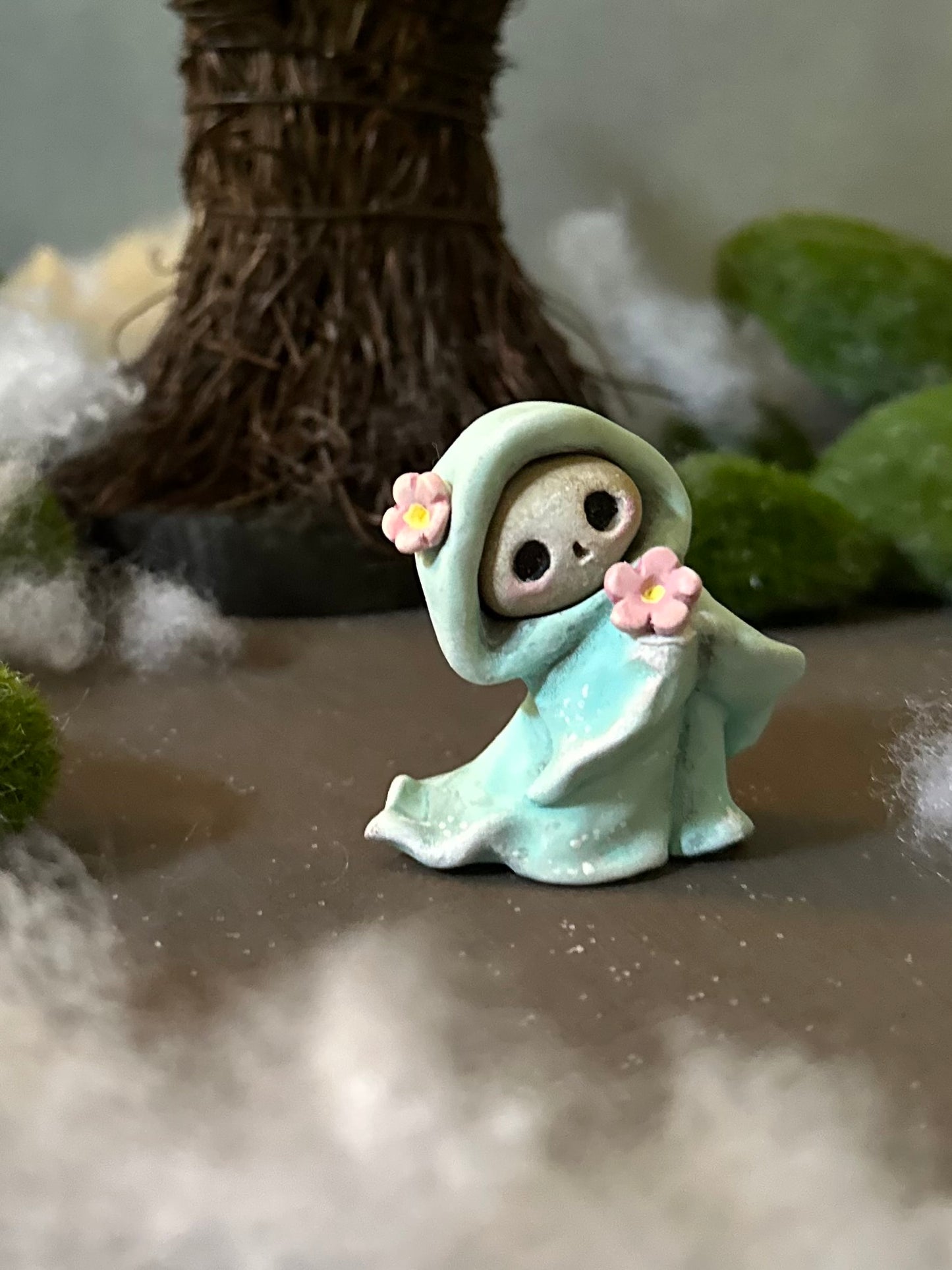 Preorder Ghost Bunny 3.5 inch figurine, art toy