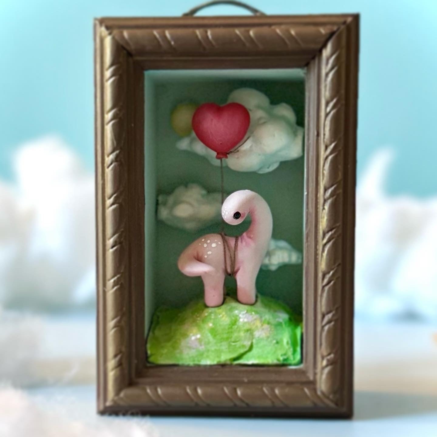 Little Bits of Love Dino 4x6 Story Box