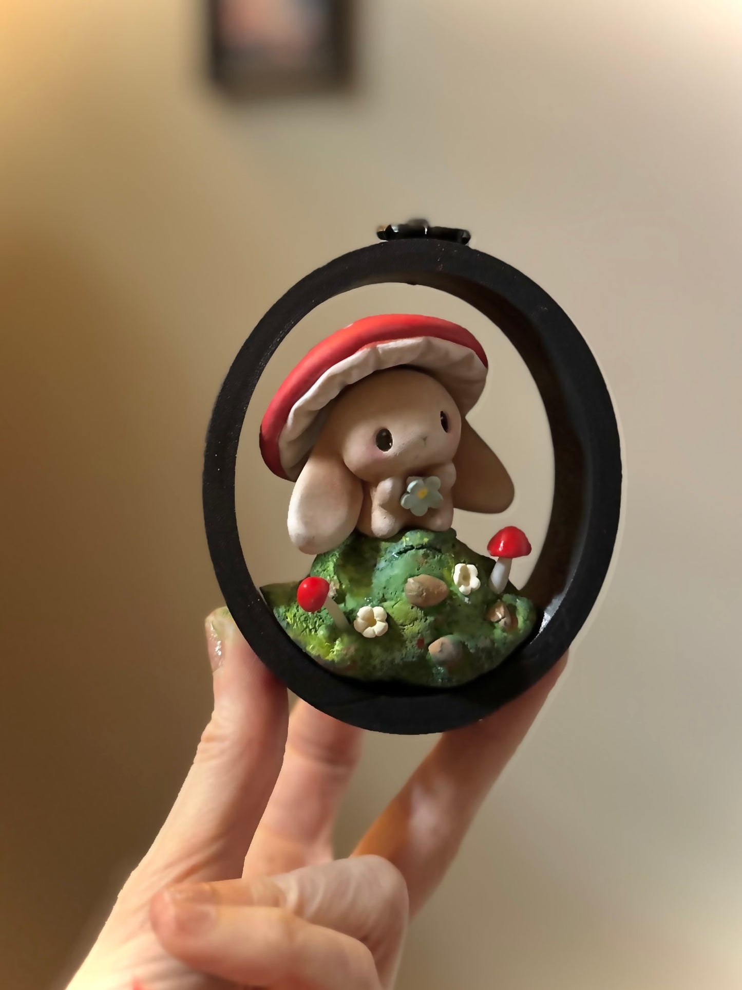 Preorder 4inch FRAMED Mushroom Mover Bunng (includes Figure)