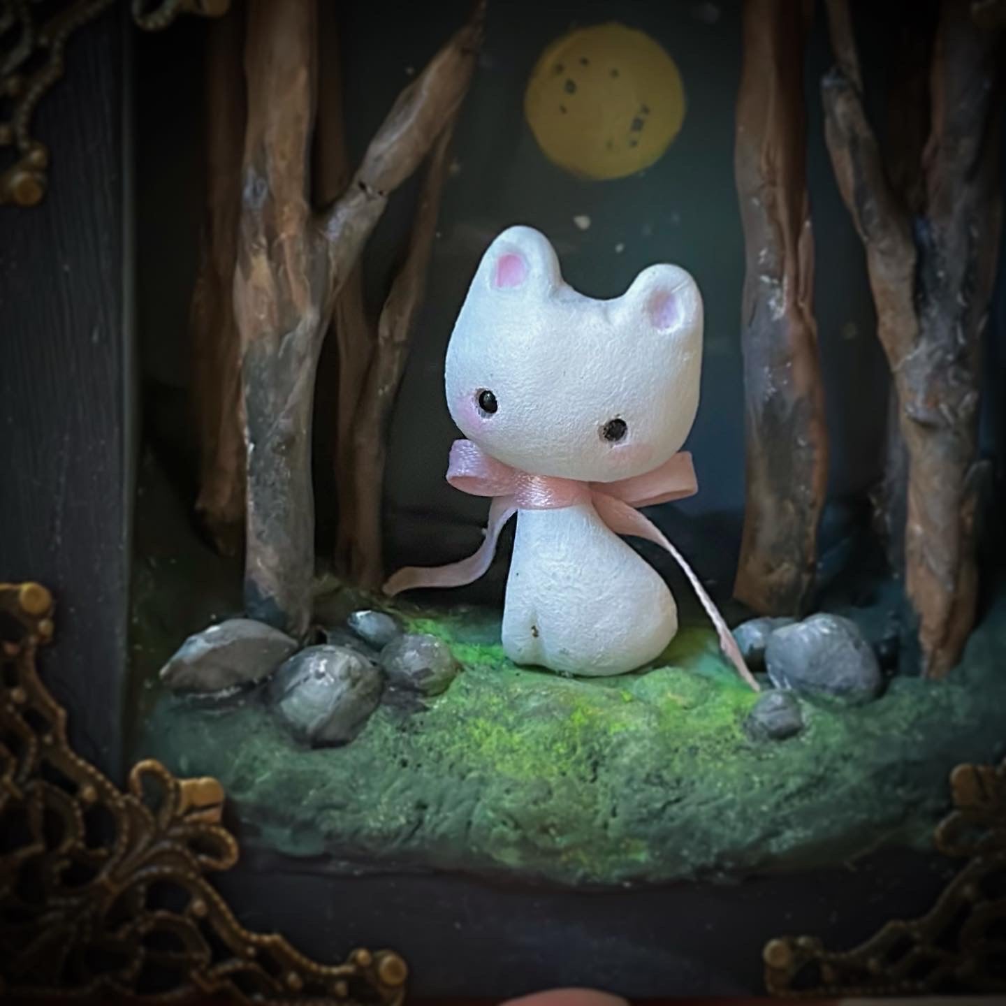 Ghost Kitten 4x4 story box
