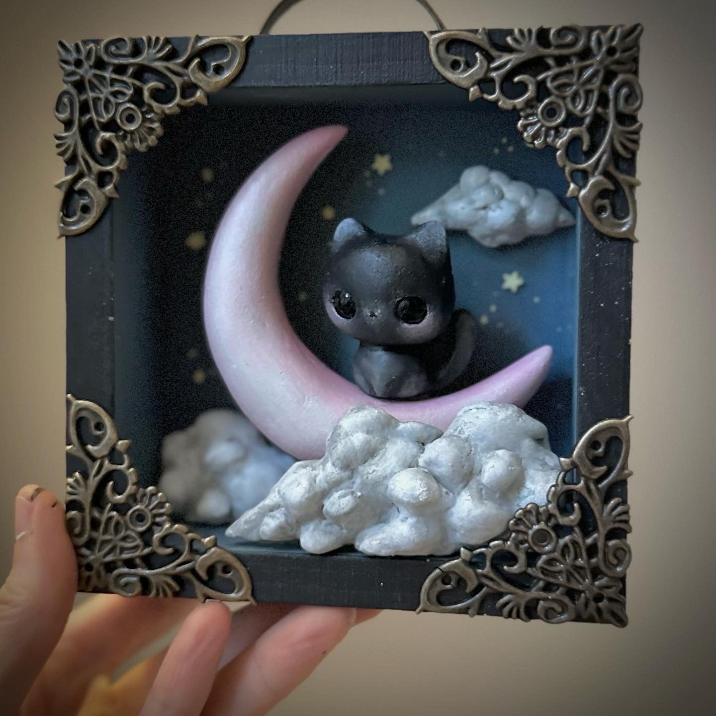 Dream Drifter Kitty 5x5 inch Story Box