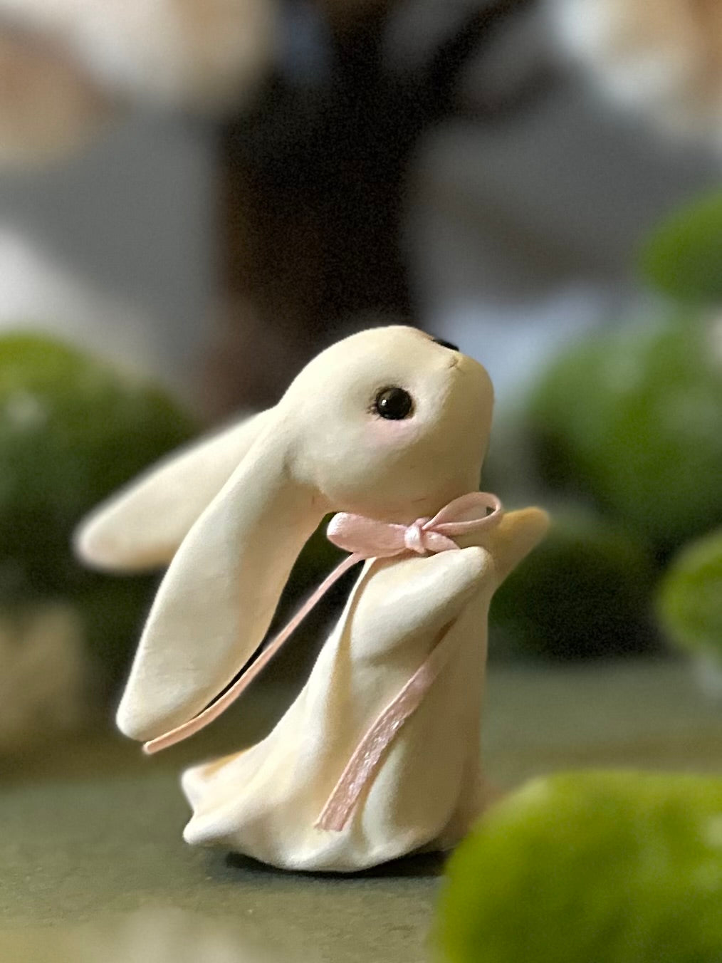 Preorder Ghost Bunny 3.5 inch figurine, art toy