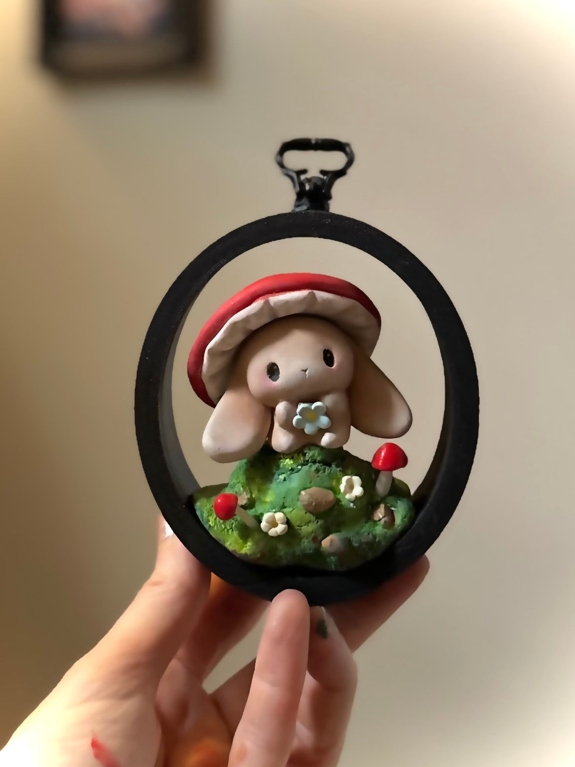 Preorder 4inch FRAMED Mushroom Mover Bunng (includes Figure)