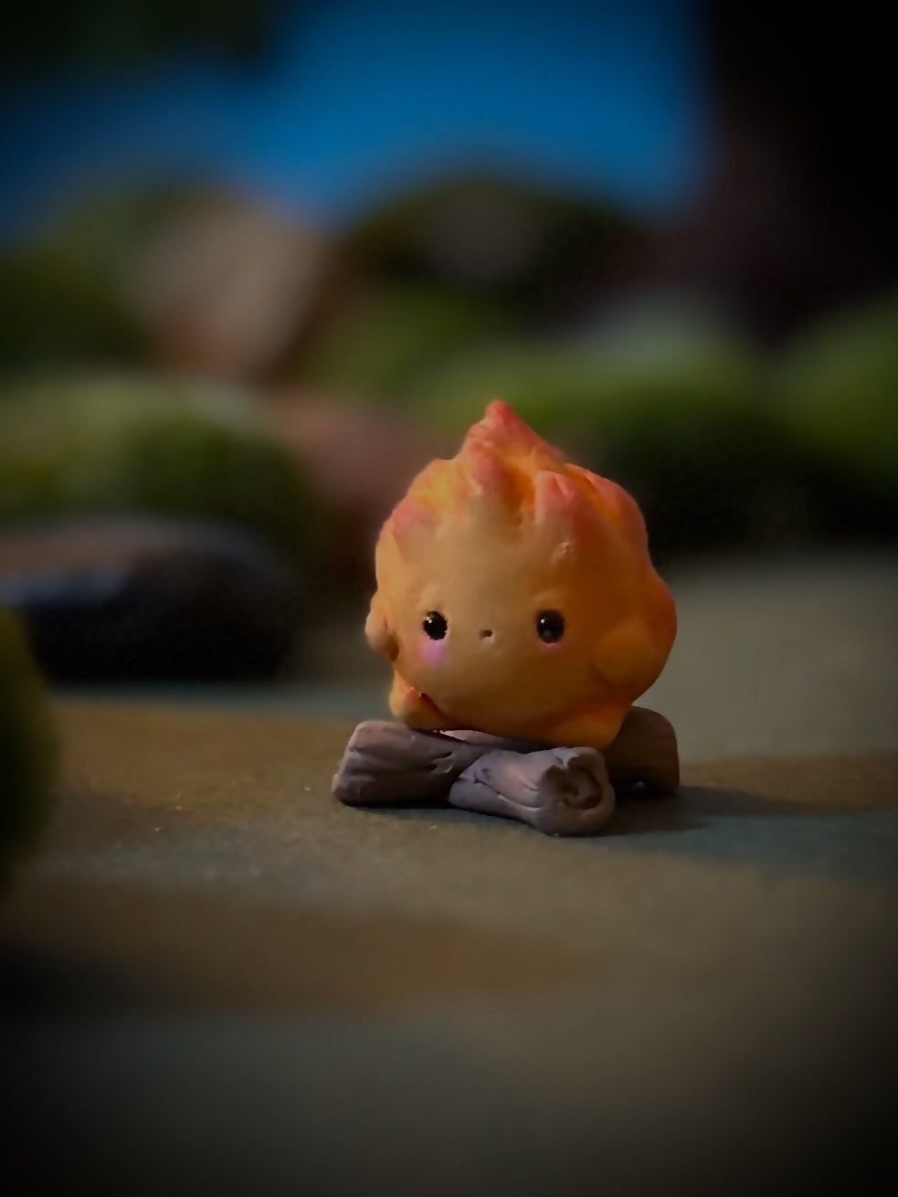 Preorder Rainbow Lil Campfire 1.5 inch figurine, art toy