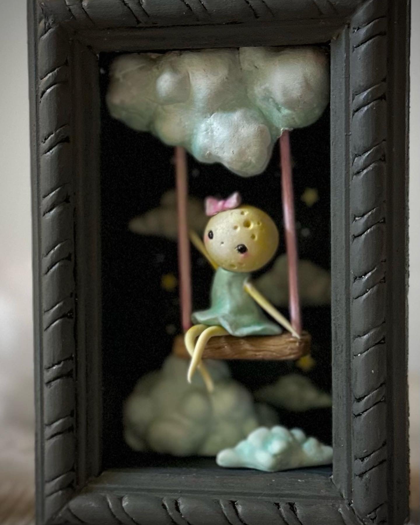 The Moon Mans Daughter 4x6 Story Box