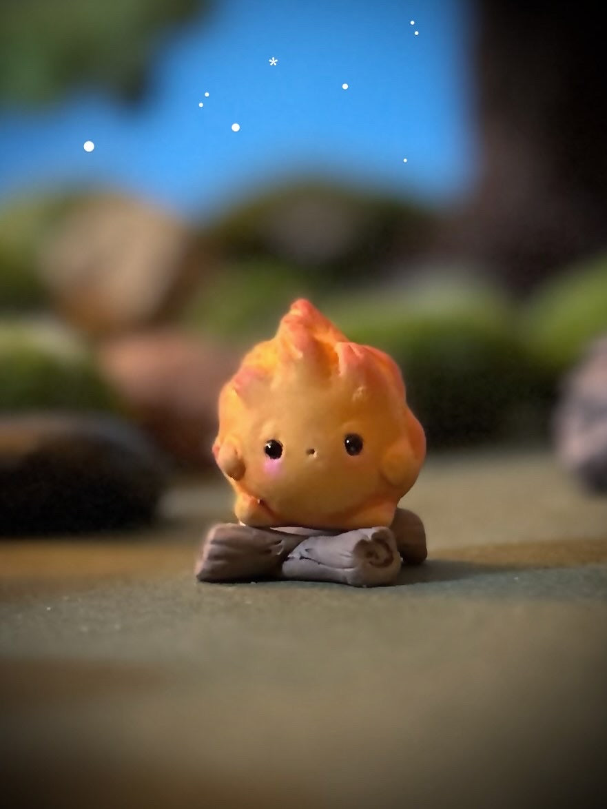 Preorder Rainbow Lil Campfire 1.5 inch figurine, art toy