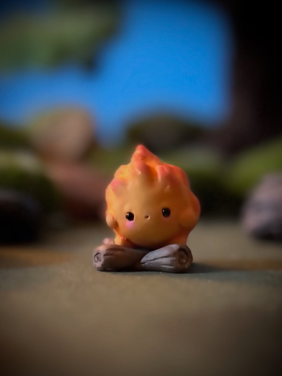 Preorder Rainbow Lil Campfire 1.5 inch figurine, art toy