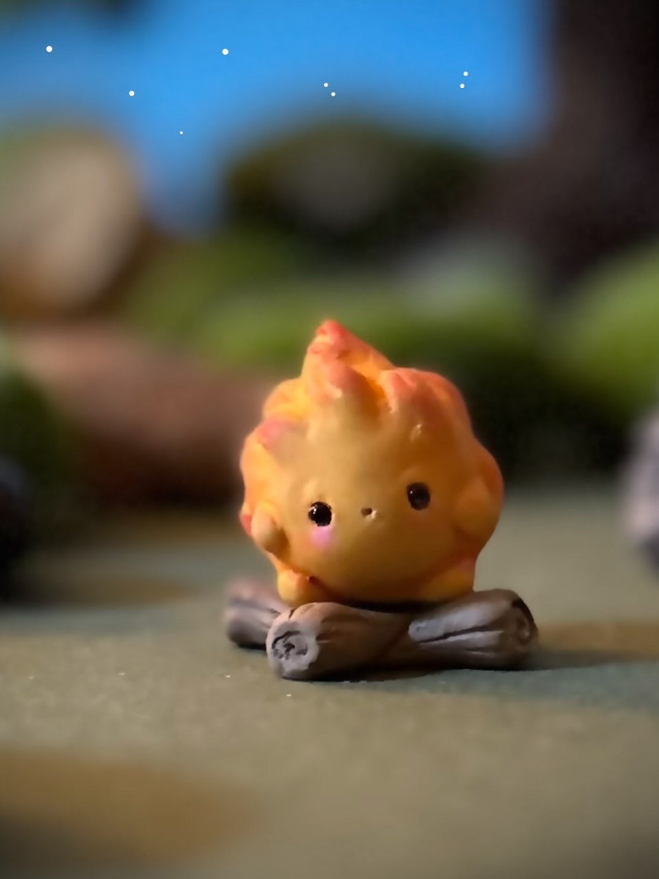 Preorder Rainbow Lil Campfire 1.5 inch figurine, art toy
