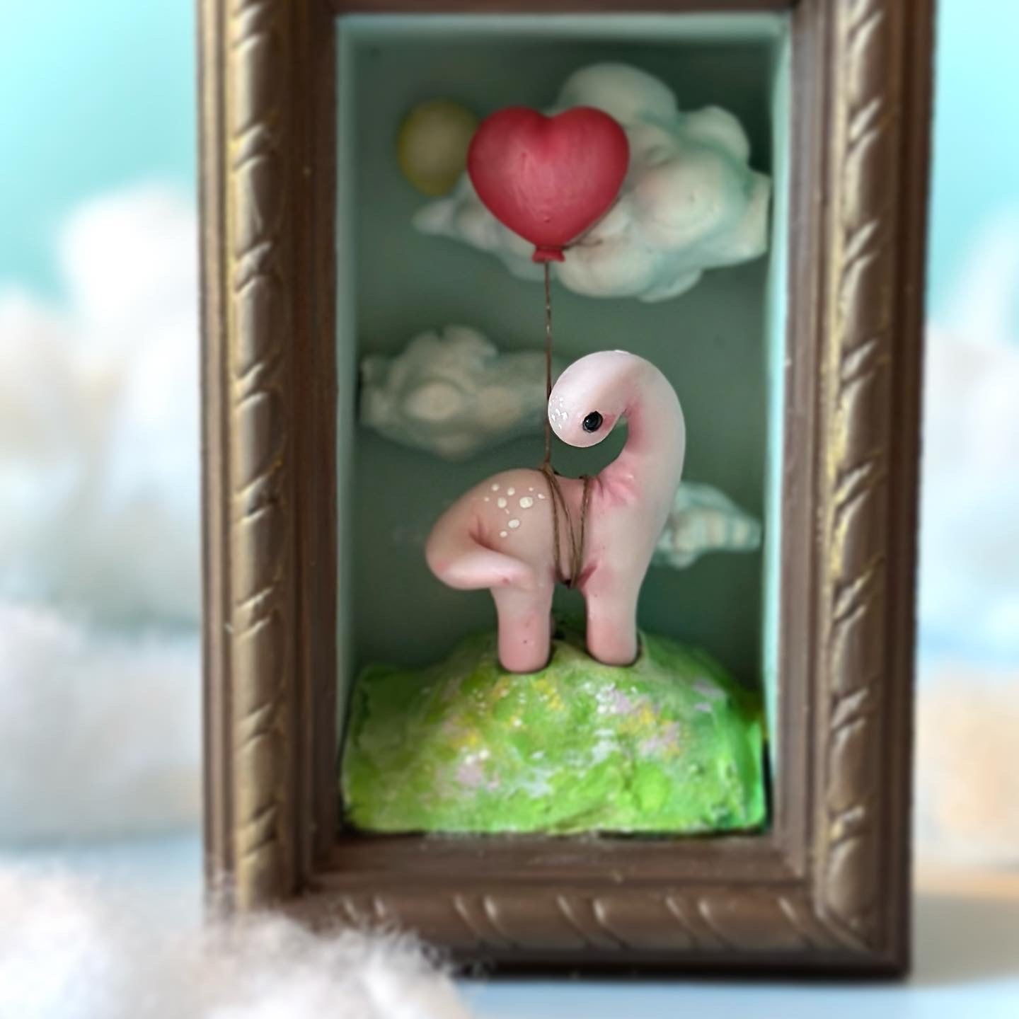 Little Bits of Love Dino 4x6 Story Box