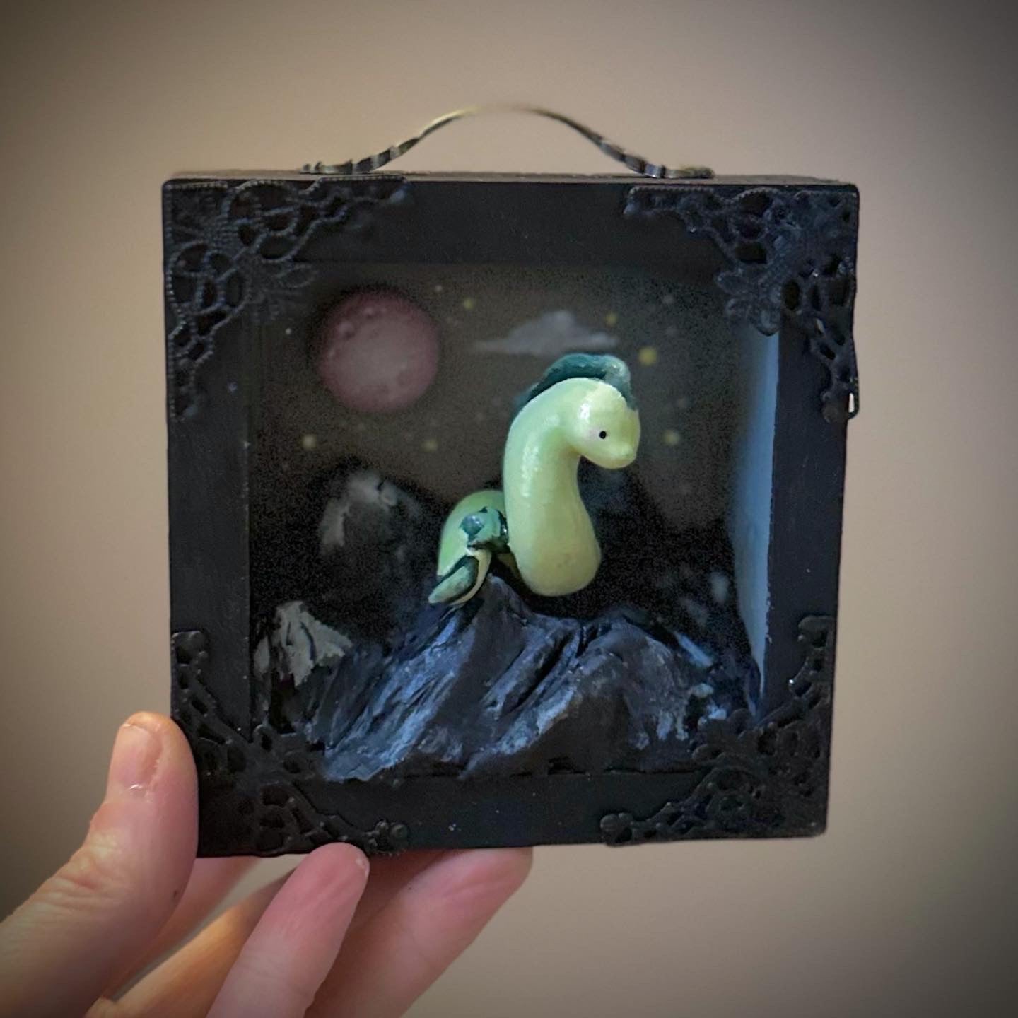 Night Watchman Basalisk 4x5 inch story Box