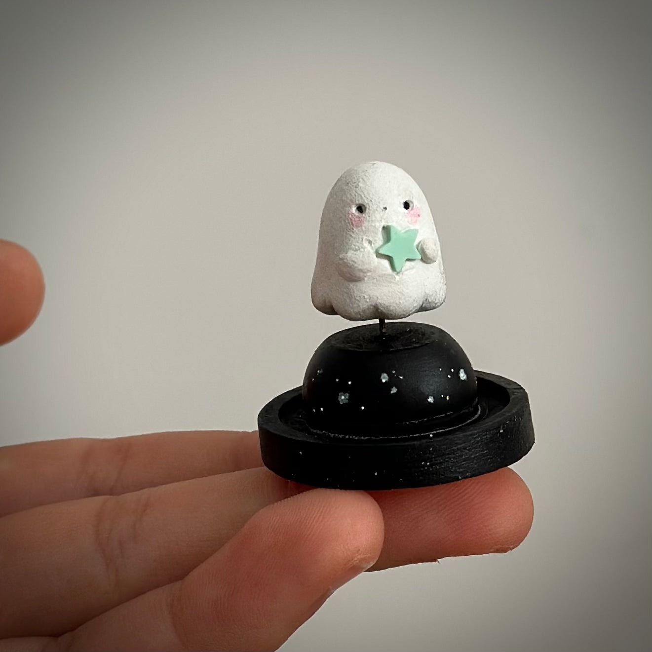 PRE ORDER Mini Baby Boos in Glass Cloche