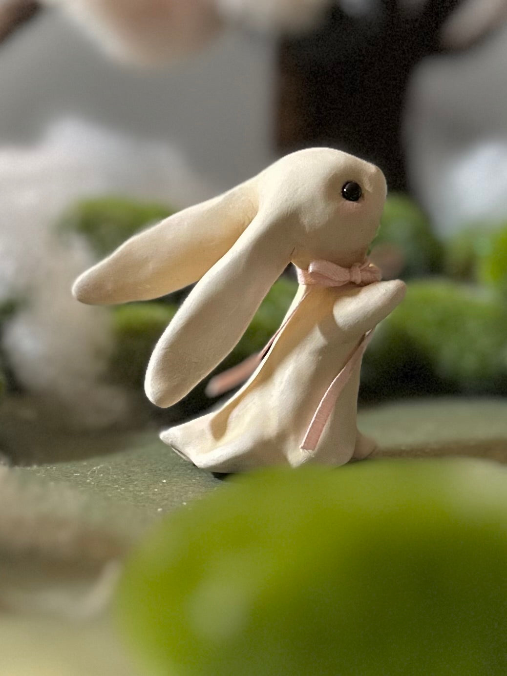 Preorder Ghost Bunny 3.5 inch figurine, art toy