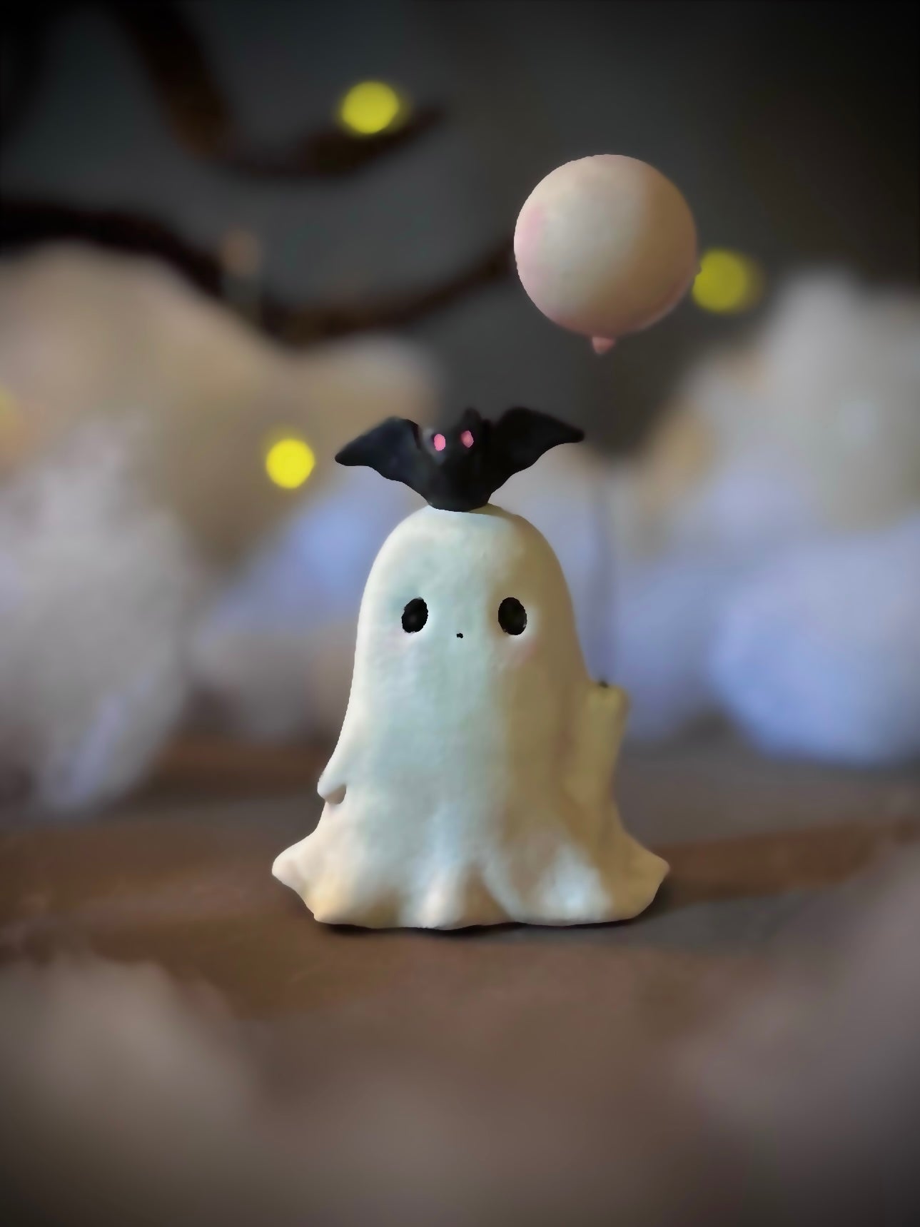 PREORDER Boo Day Ghost 4 inch resin Art toy, Figurine