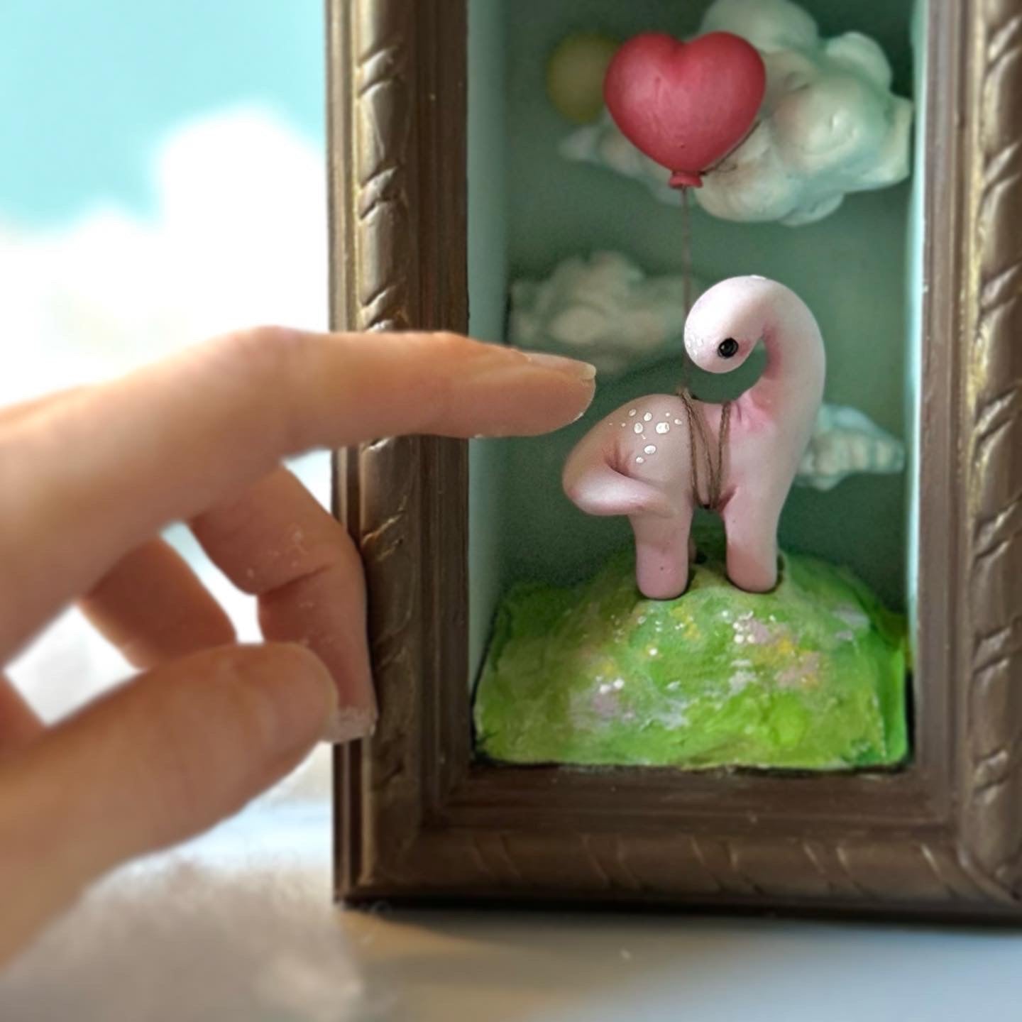 Little Bits of Love Dino 4x6 Story Box