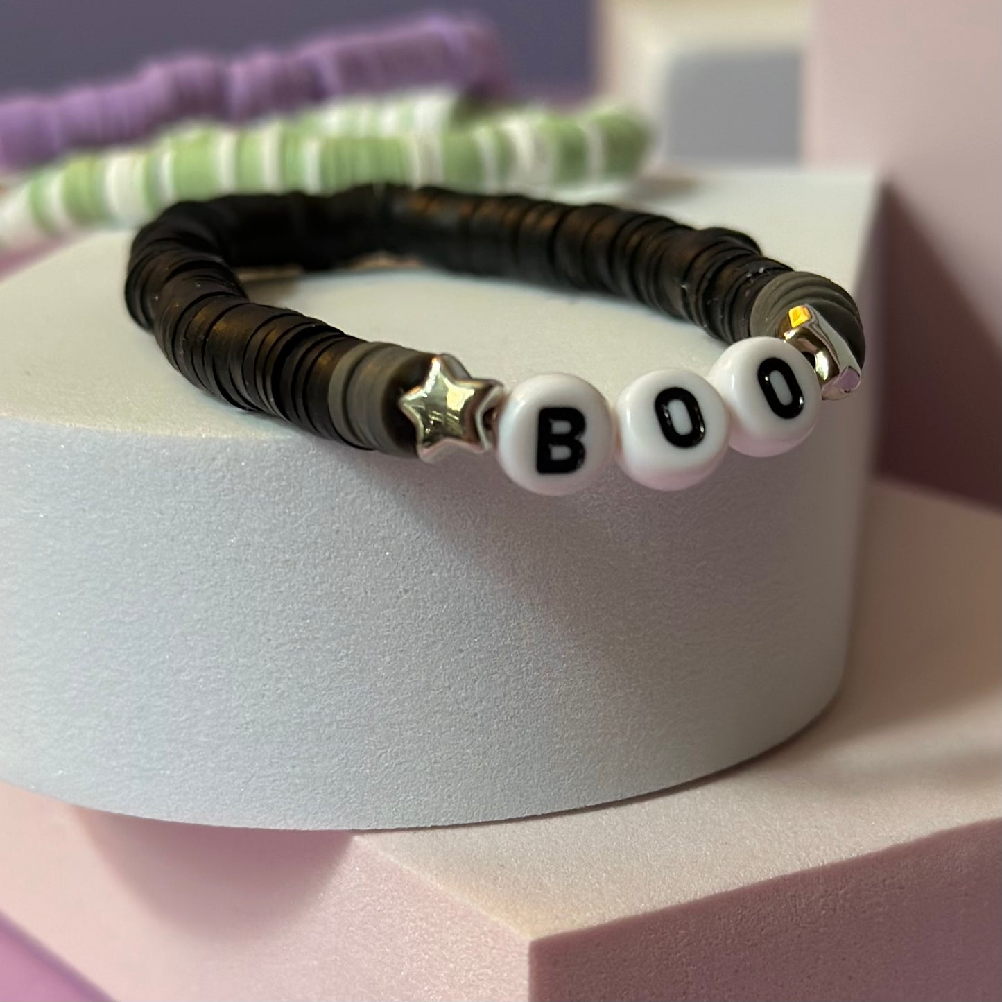 Boo Bracelets in Black Cat