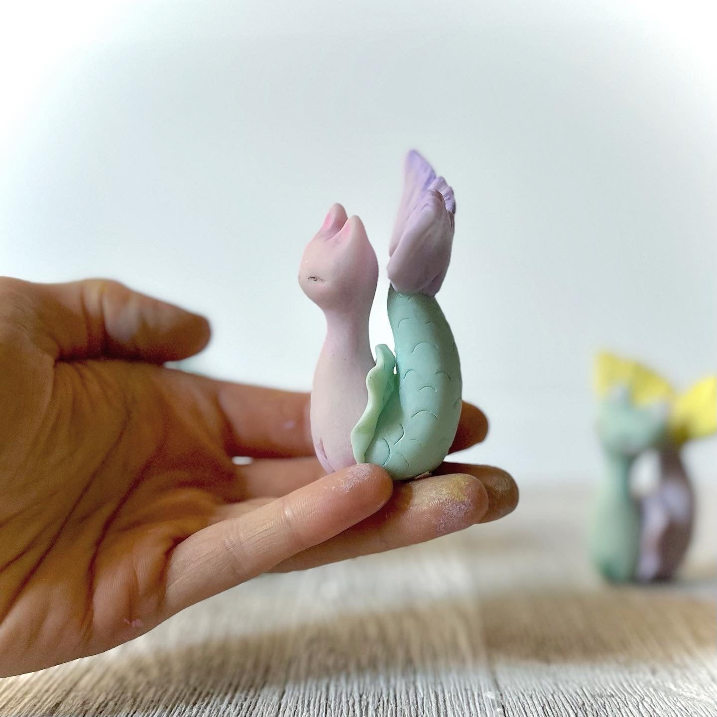 Yellow Cat Fish 3inch original Figurine