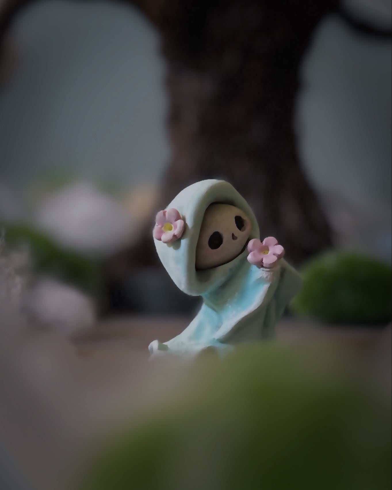 Preorder Little Spring Grim 2.25 inch figurine, art toy