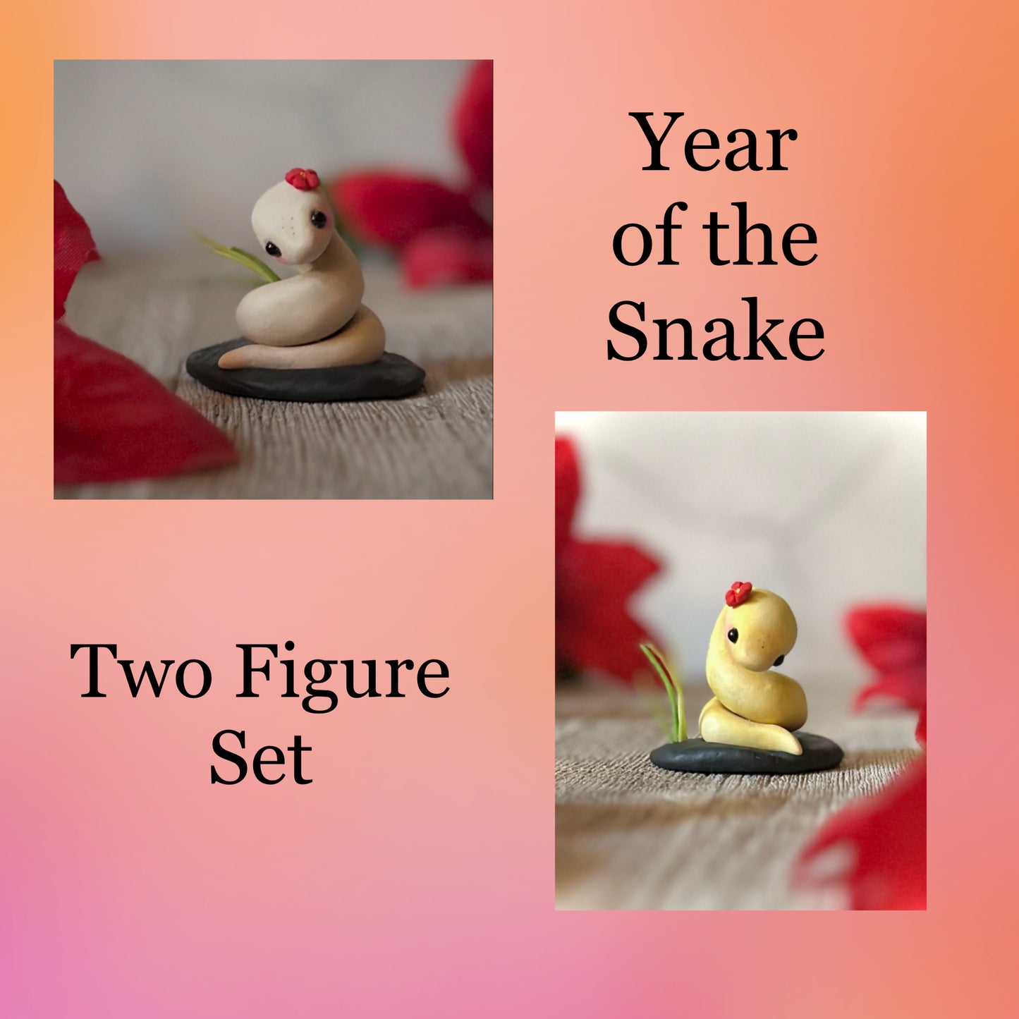Preorder Year of the Snake Set 2.25 inch figurine, art toy