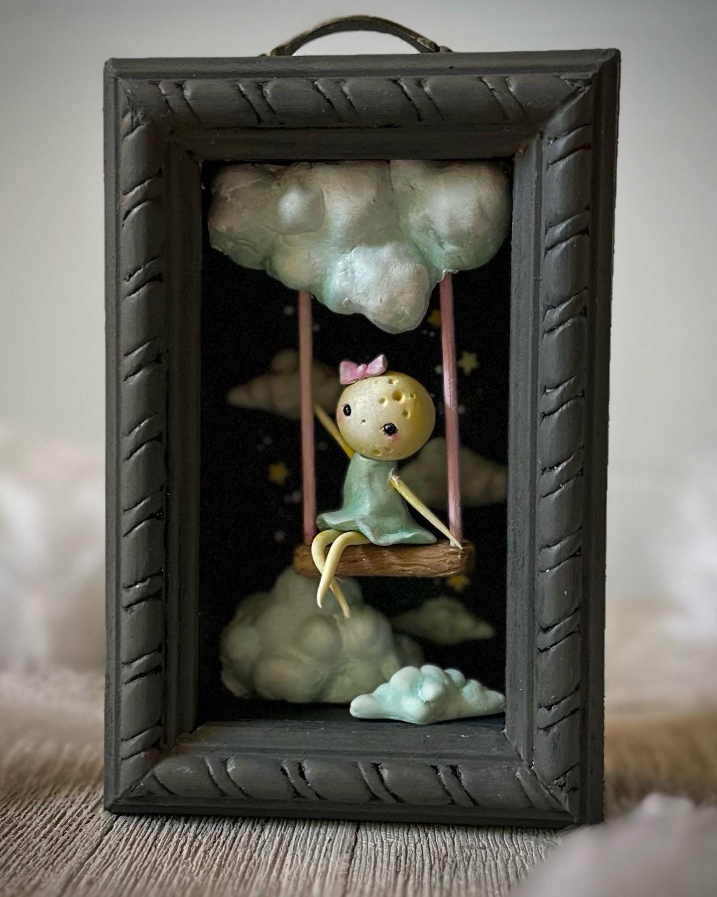 The Moon Mans Daughter 4x6 Story Box
