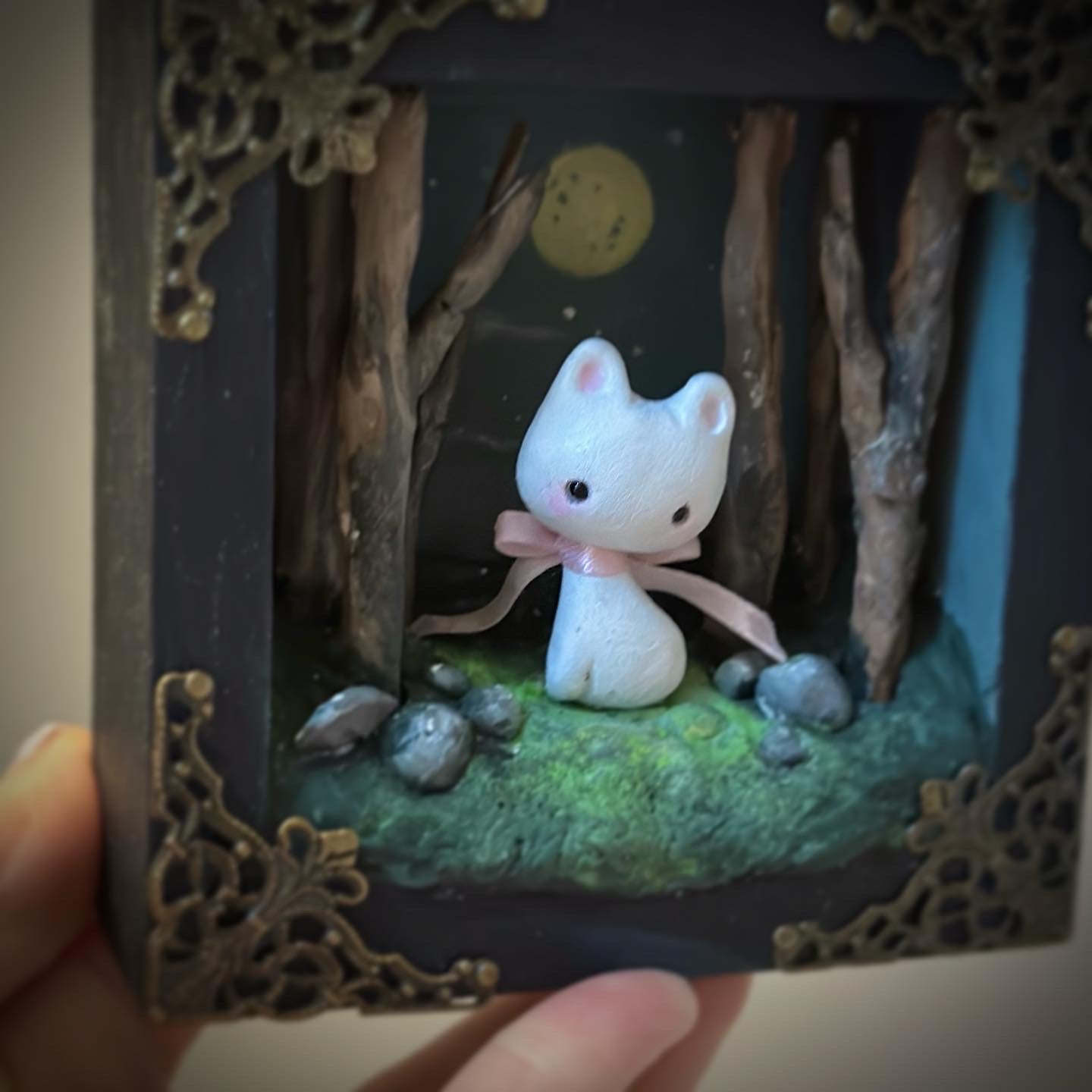 Ghost Kitten 4x4 story box
