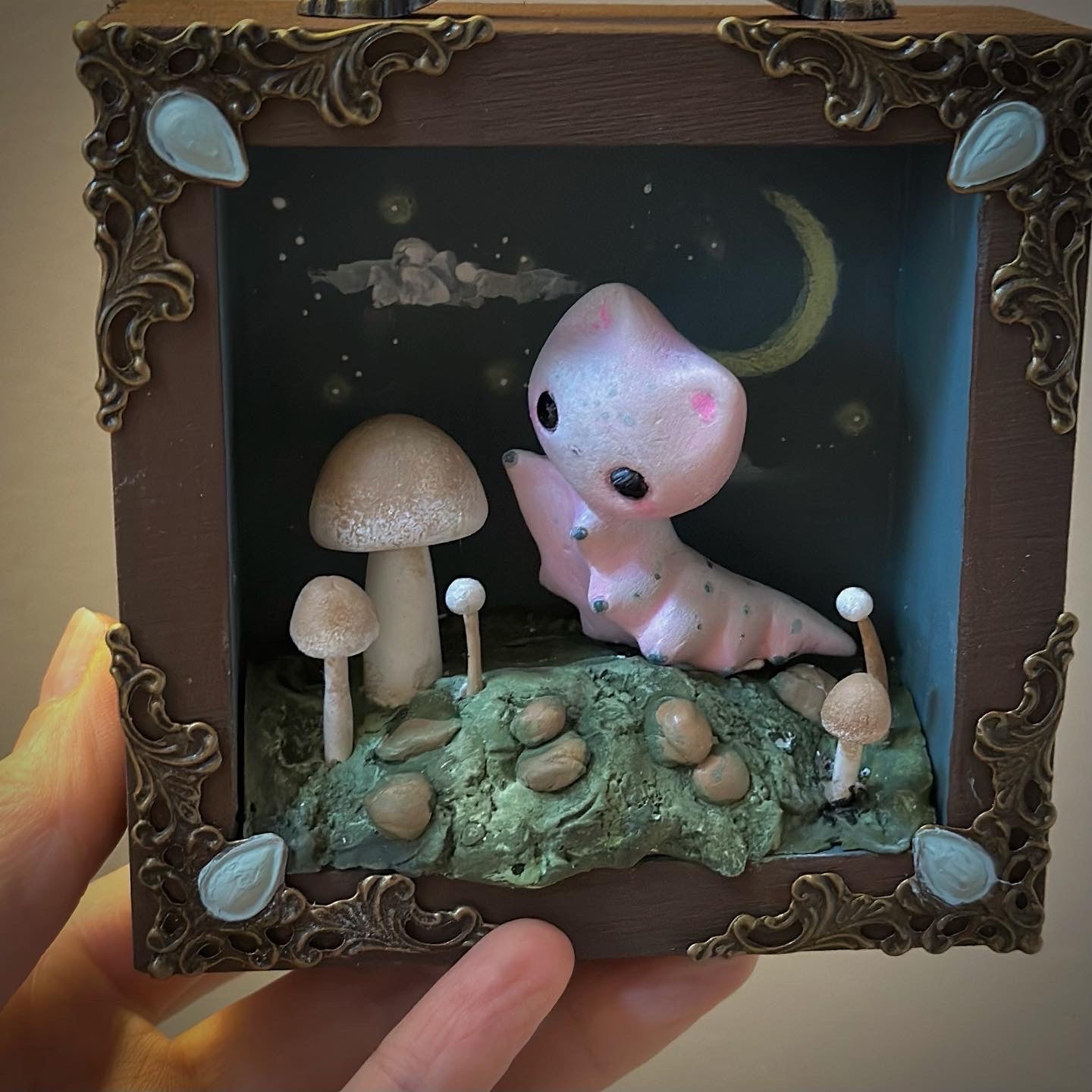 Curious Nights 4x4 inch Story Box