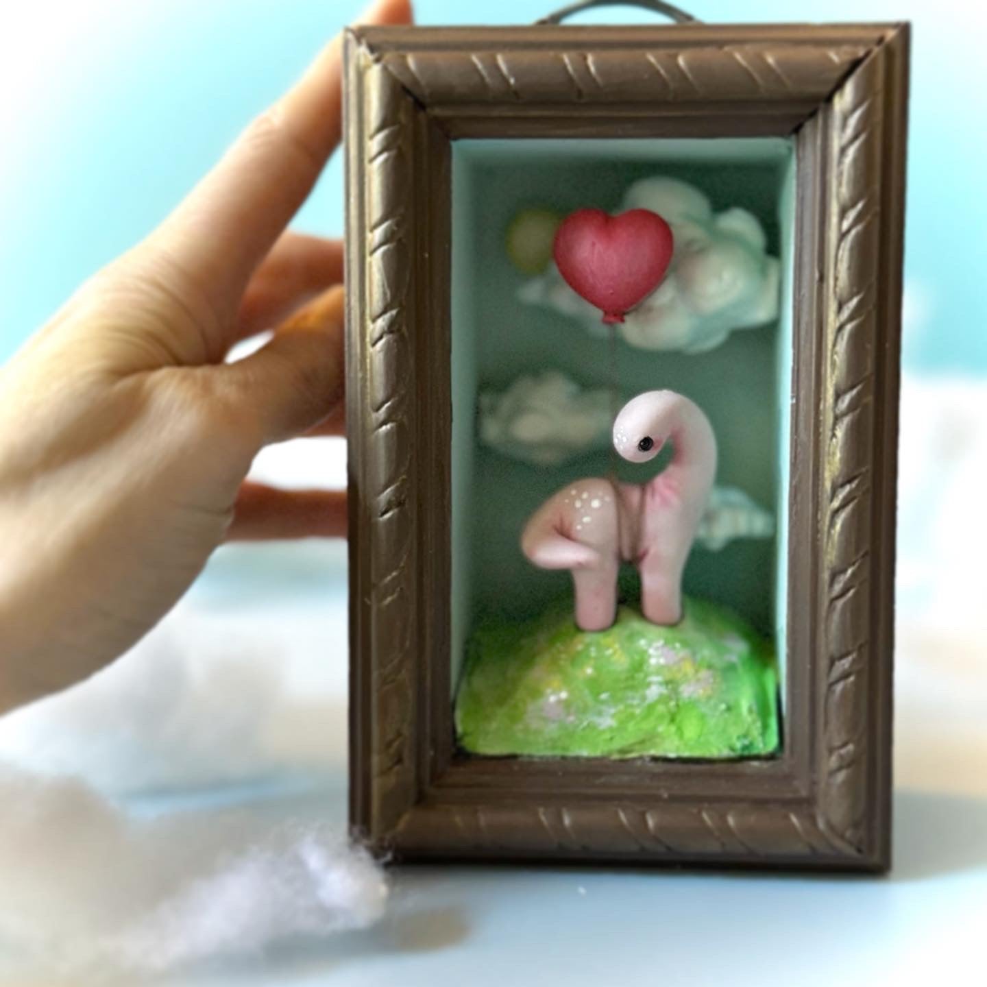 Little Bits of Love Dino 4x6 Story Box
