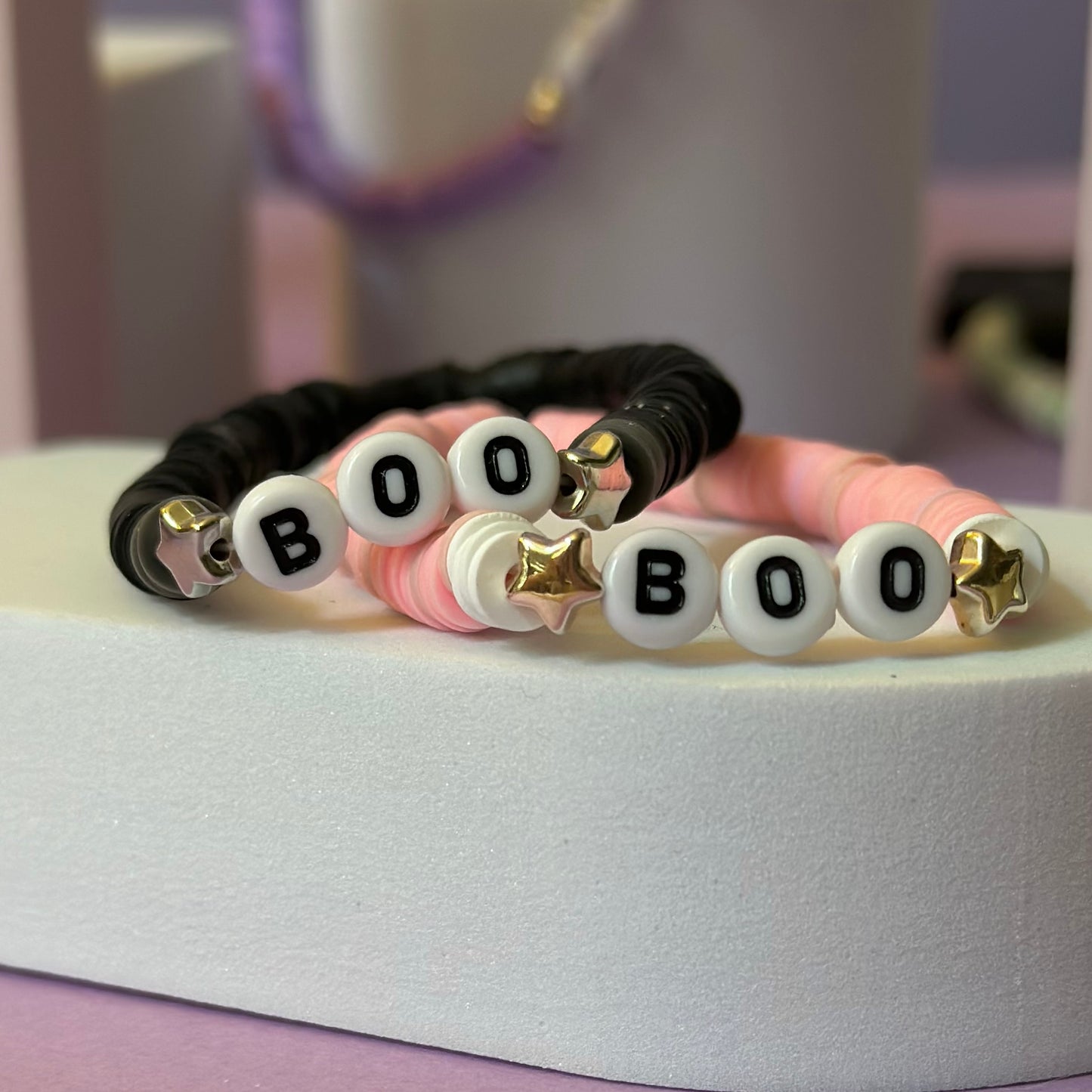 Boo Bracelets in Black Cat