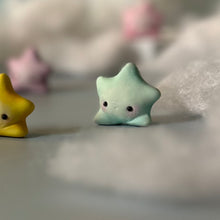 PRE ORDER Wishing Star with 2 Happy Little Clouds desk buddy/figurine.
