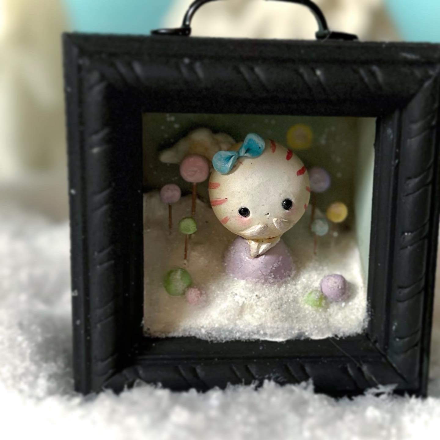 Santa’s Sweets Peppermjnt Girl 4x4 Story Box